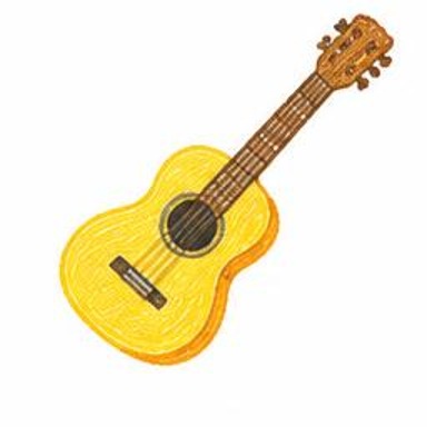 Crayon-style illustration of Classical Guitar