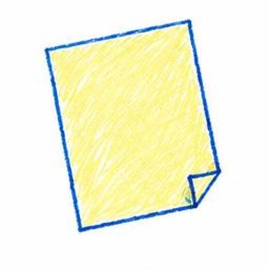 Crayon-style illustration of Paper